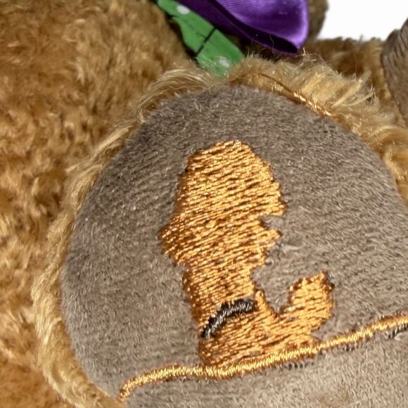 St. Jude Children’s Hospital Bear Plush Bowtie Cape Brown Stuffed Animal 10 in - Picture 7 of 8